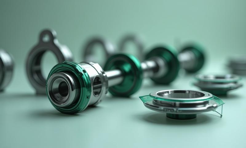 High tech Italian bicycle parts on display